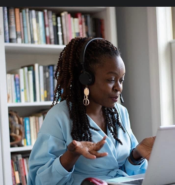 Anna L. Anderson, ready to teach your virtual class